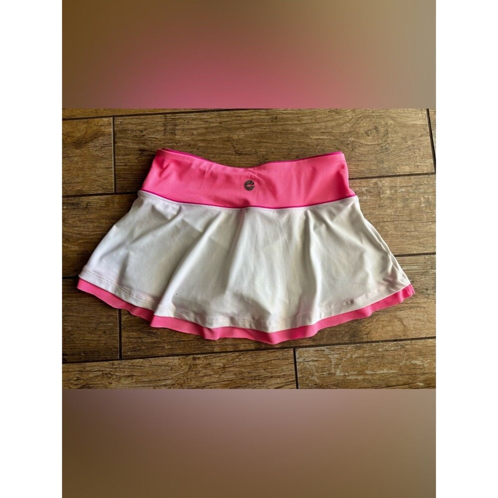 Avia White and Pink Athletic Skort Tennis Pickleball Golf Small S - Picture 3 of 5